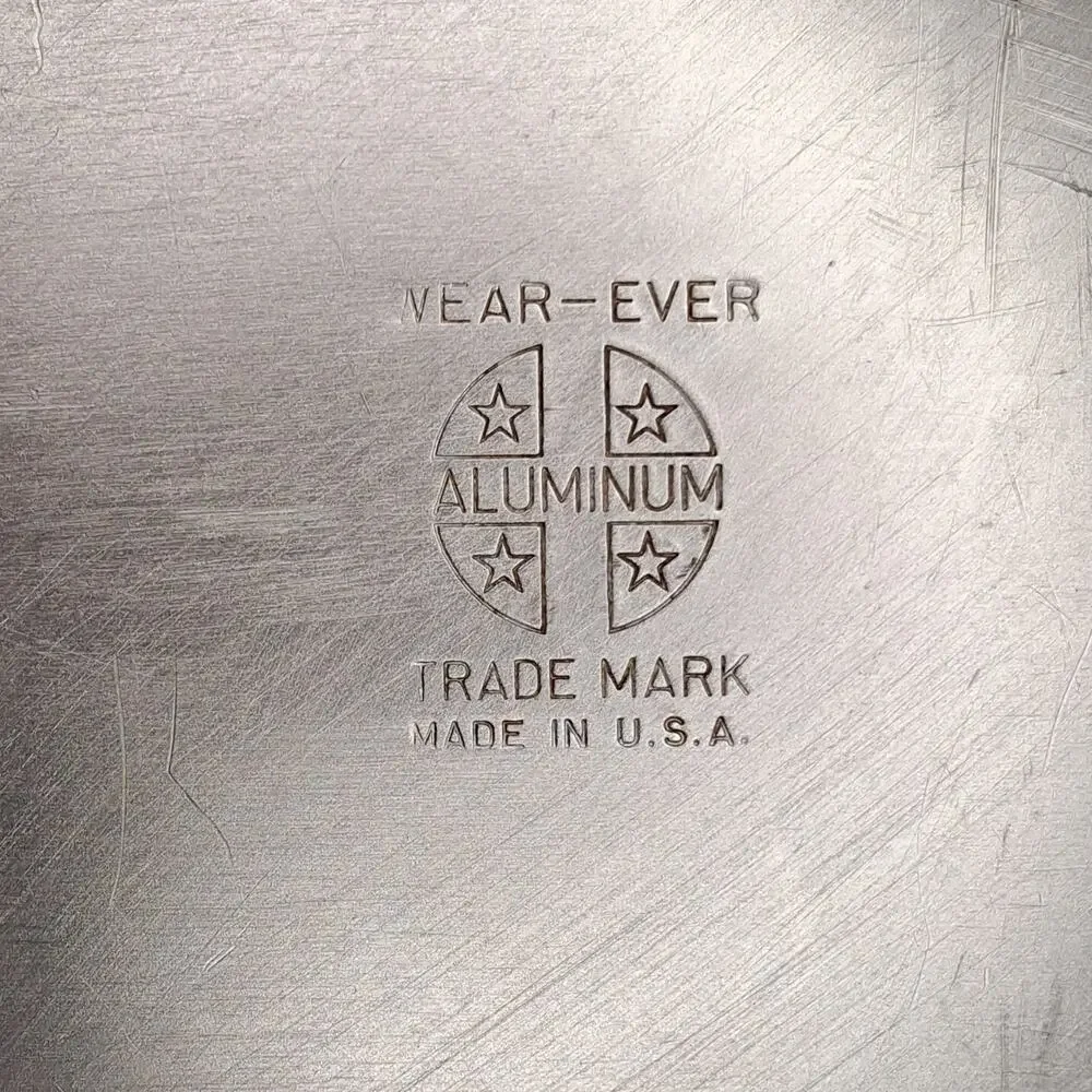 Vintage Wear Ever Aluminum Roaster Pan 825 And Vented Cover 818 Set